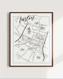 Austin Urban Illustrated Map