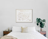 U.S. National Park Map Print